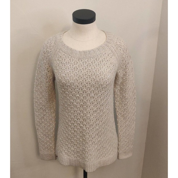 Banana Republic Women's Sweater Size S Tan Pullover Alpaca/Merino Wool. - Picture 1 of 6